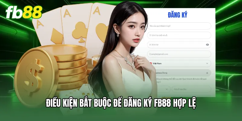 Điều kiện bắt buộc để đăng ký FB88 hợp lệ