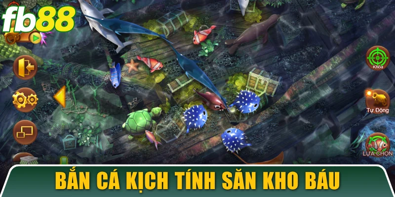 FB88 7 Bắn cá kịch tính săn kho báu đại dương cực vui