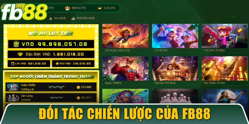 FB88 3 Đối tác kết nối đảm bảo chất lượng hoàn hảo